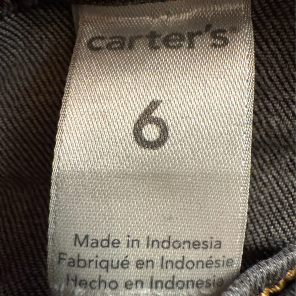 Carter's Straight Leg Black Jeans